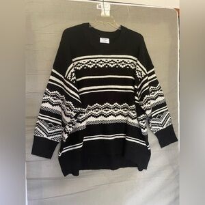 Old Navy Black&White Cozy Sweater